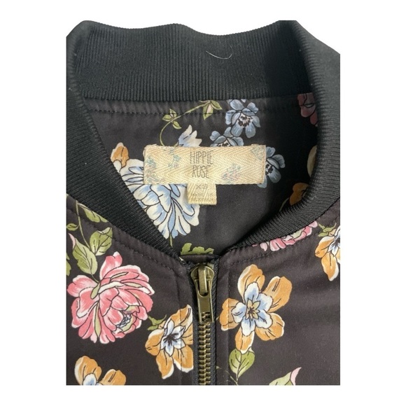 Hippie Rose Lightweight Floral Jacket Size XS - Picture 6 of 10